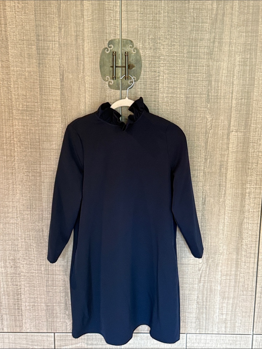 Tuckernuck Daphne Dress in Navy Blue